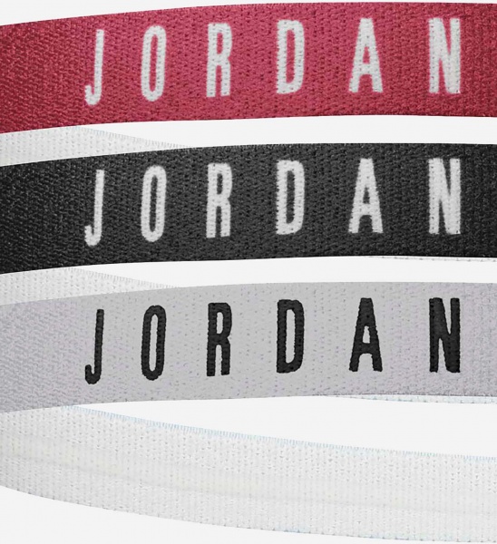 Пов'язка Nike JORDAN HEADBANDS 3 PK GYM J.000.3599.626 р.OSFM різнокольоровий 