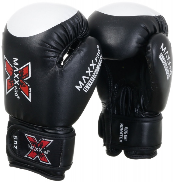 Боксерские перчатки MaxxPro AVG-616 р. 6 черный