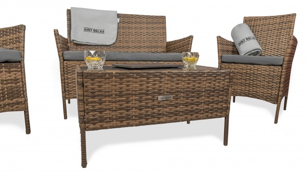 Комплект металевих меблів Classic Brazowy - Мікс (121003) коричневий 