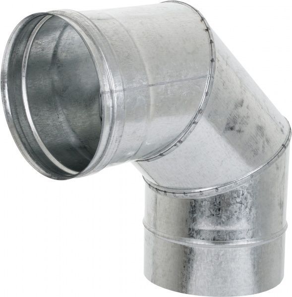 Колено моно 0,55 мм оц Ф140 мм 90°Versia-Lux 