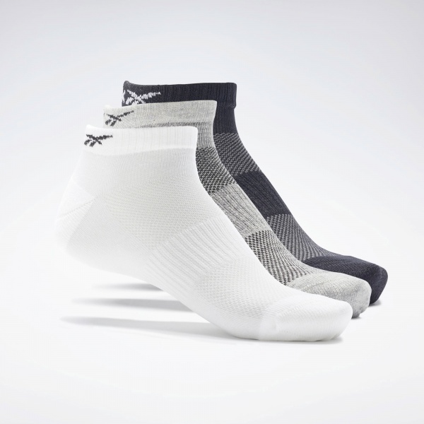 Шкарпетки Reebok TE LOW CUT SOCK 3P H11287 р.M чорно-білий