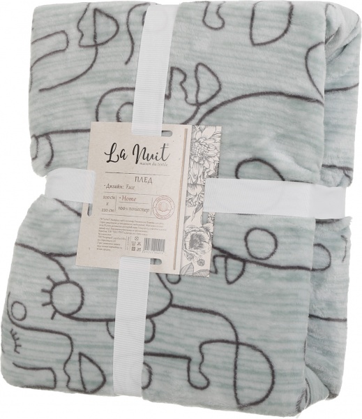 Плед Frannel Face 200x220 см La Nuit 