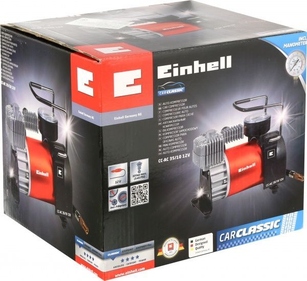 Компресcор автомобильный Einhell CC-AC 35/10