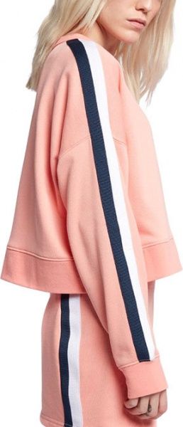 Джемпер Converse Star Chervon Track Cropped Crew 10005758-689 р. M розовый