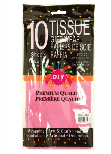 Бумага для упаковки тишью 191213 10 шт. 50x50 см 