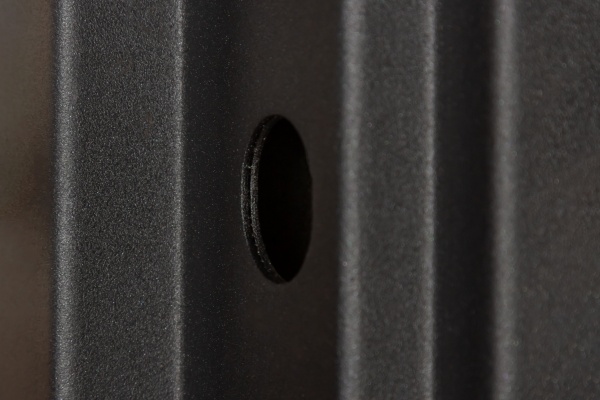 Двері вхідні К-8 (квадро) 539/237 mamba morion / рустик авиньйон блан 2050x950 мм ліві