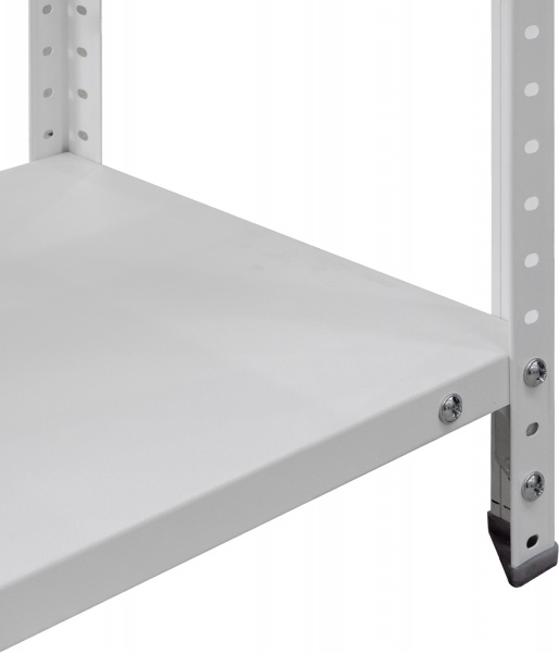 Стеллаж металлический УХЛ-Маш white 1715x750x300 мм металл полка 5 шт. краска 