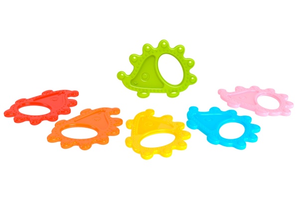 Іграшка-прорізувач ТехноК для зубів у вигляді кольорових тваринок 9161
