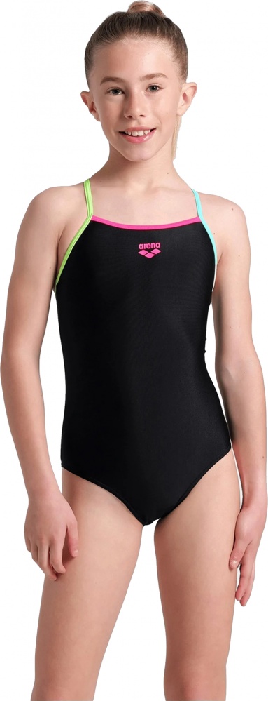 Купальник Arena SWIMSUIT LIGHT DROP SOLID 005919-569 р.152 чорний