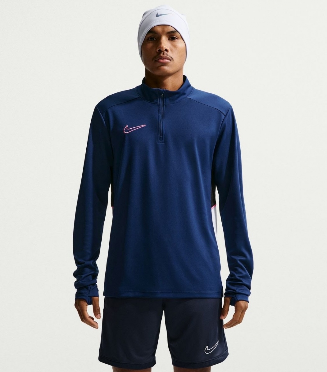 Футболка с длинным рукавом Nike M NK DF ACD25 DRIL TOP BR HJ3783-495 р.XL голубой — фото 1