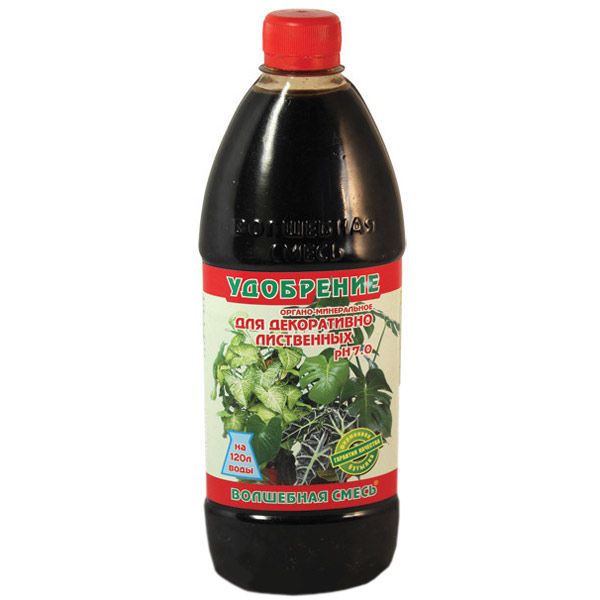 Удобрение Волшебная Смесь для декоративно-лиственных 0.5 л