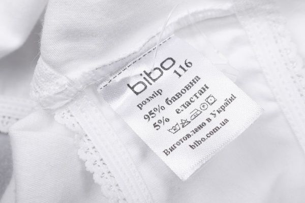 Трусики детские слипы Bibo для девочки р.116 белый 110004 