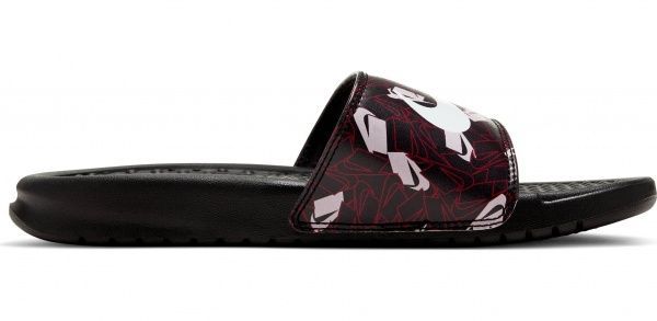 Шлепанцы Nike WMNS BENASSI JDI PRINT 618919-033 р. 10 черный