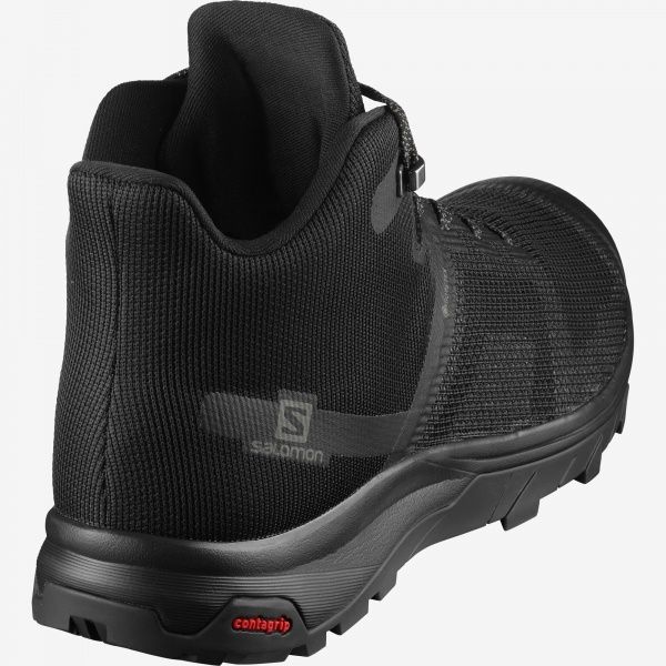 Черевики Salomon OUTline Prism mid GTX L41120000 р. UK 9,5 чорний