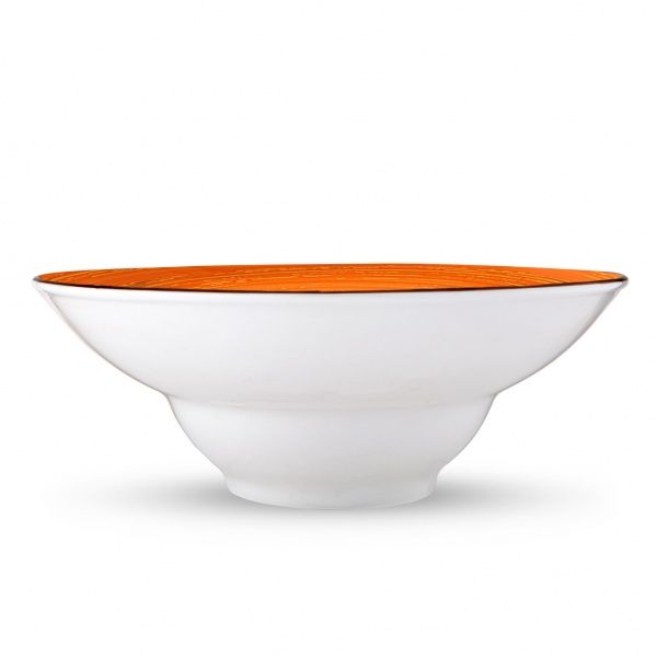 Тарелка глубокая Spiral Orange 22,5 см 1100 мл WL-669323/A Wilmax