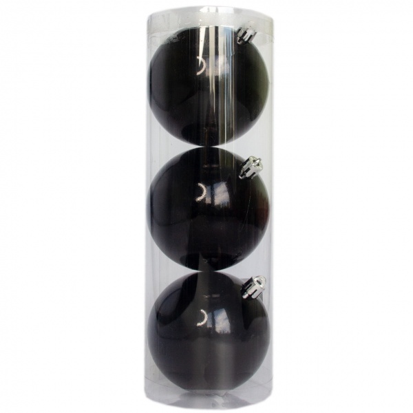 Набор елочных шаров Девилон 251437 d80 мм 3 шт./уп. 