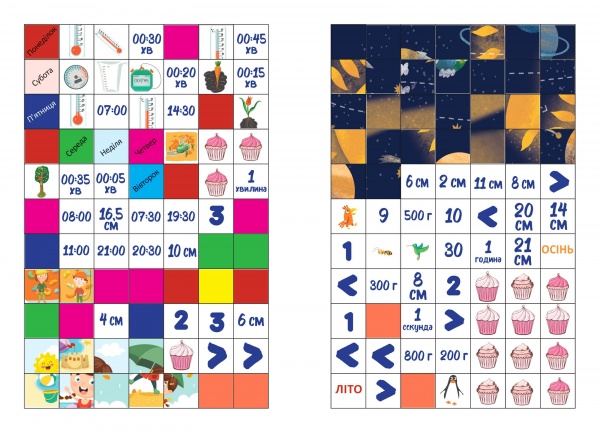 Розвиваюча книжка Лілія Гуменна «Одиниці вимірювання з наліпками» 978-966-989-007-8