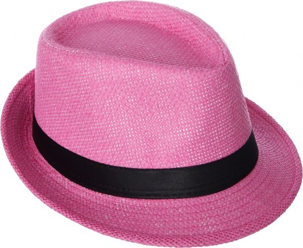Шляпа one size фуксия