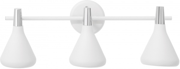 Спот Arte Lamp Ciclone 3x40 Вт E14 белый A9154PL-3WH 