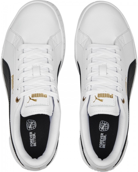 Кросівки Puma KARMEN WEDGE PUMA WHITE-PUMA BLACK-GOLD 39098502 р.37 білий
