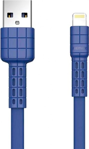 Кабель Lightning – USB 1 м синій (RC-116I-BLUE) Armor Series Lightning Data/Charge 