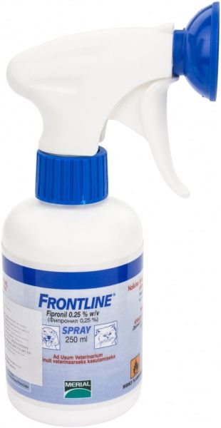 Засіб Frontline Merial від бліх та кліщів 250 мл 25466