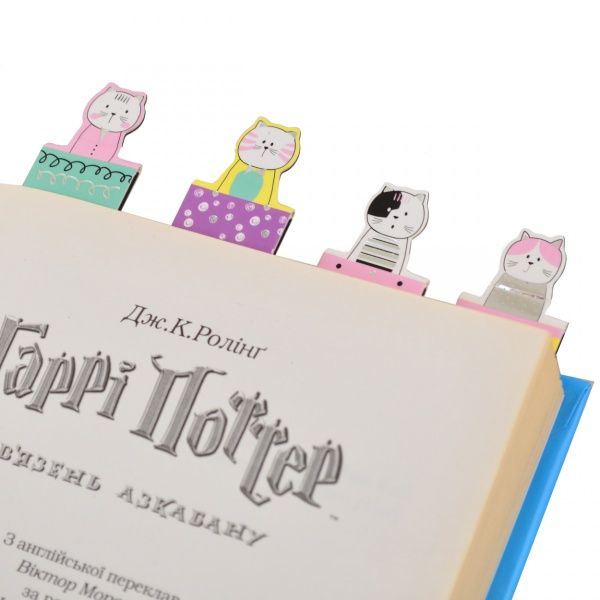 Закладки магнитные YES City cats 4 шт. 706998 