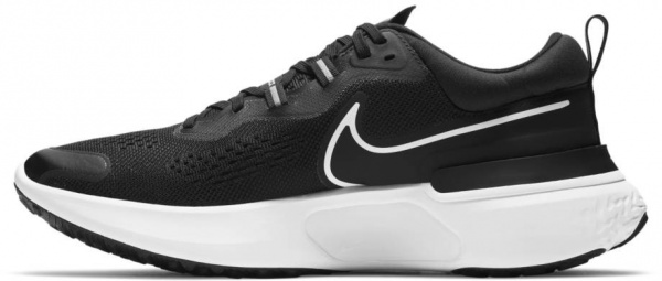 Кросівки Nike NIKE REACT MILER 2 CW7121-001 р.45 чорно-білий