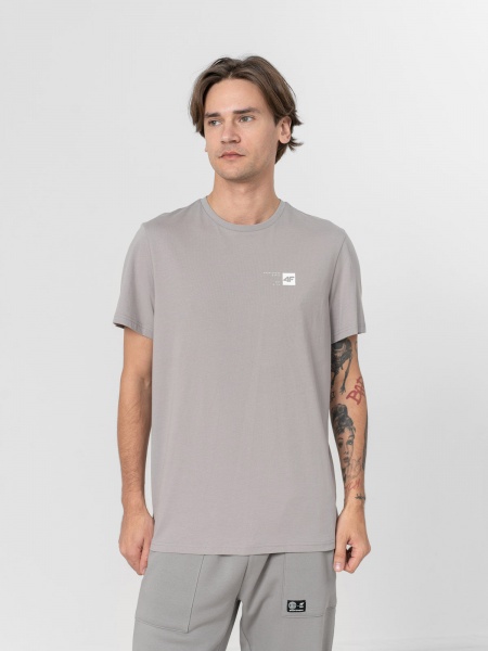 Футболка 4F T-SHIRT TSM013 H4Z22-TSM013-27S р.XL сірий