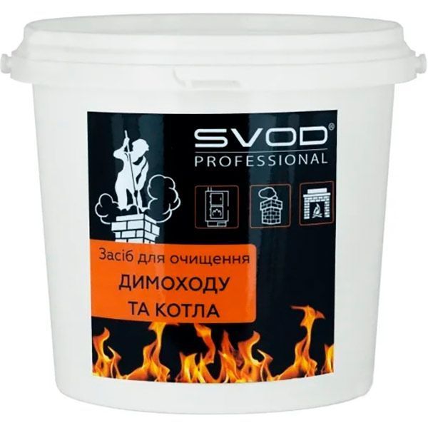 Засіб для видалення смоли СВОД в димарях та котлах 1 кг 