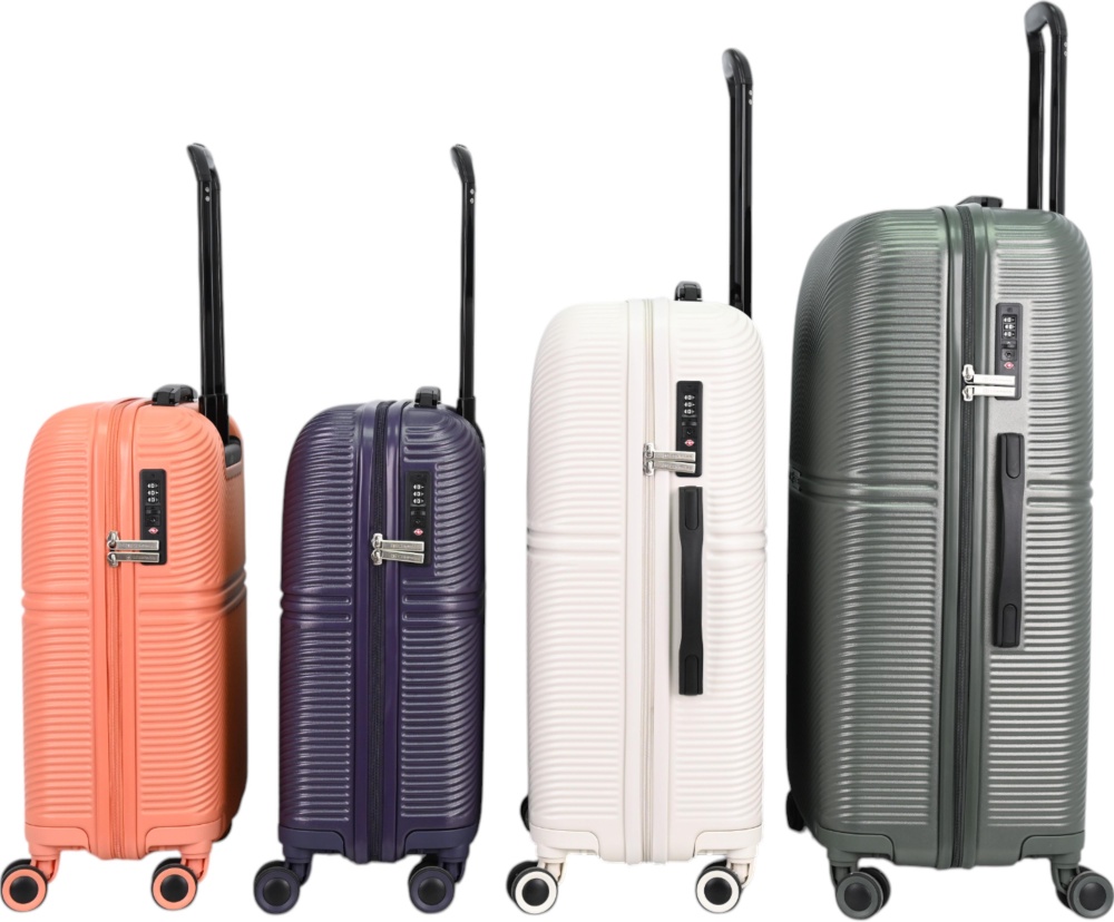 Чемодан Compass MS-2690 90 л кремовый 52x29x77 см L