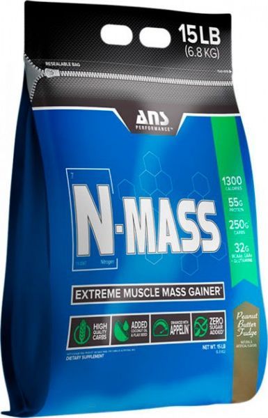 Гейнер N-Mass US Печенье и крем ANS 6800 г 