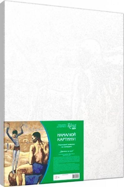 Картина по номерам Девушка на шаре Rosa Start 