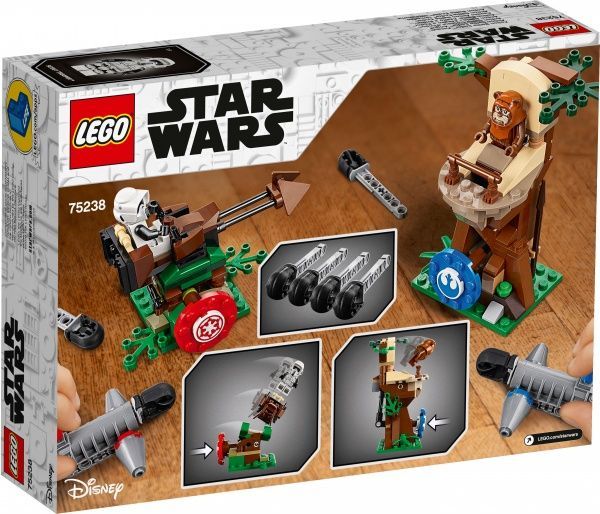 Конструктор LEGO Star Wars Боевые действия: Нападение на спутник Эндора 75238