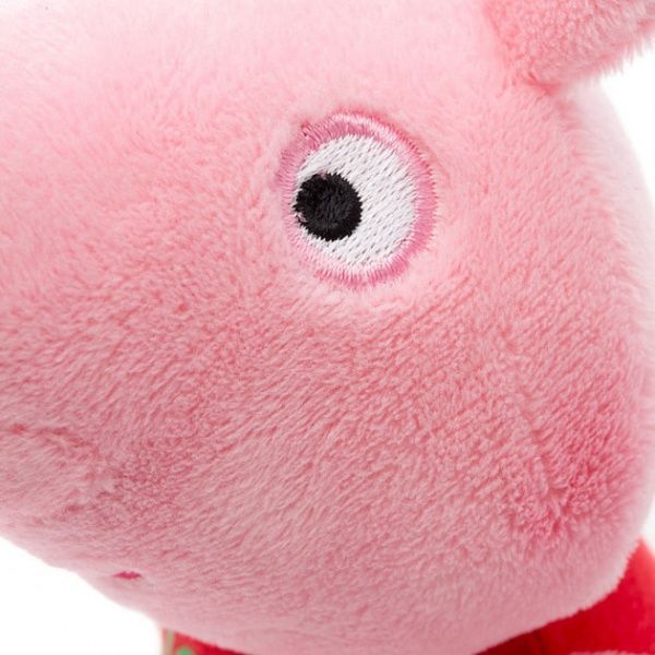 М'яка іграшка Peppa Pig Пеппа з вишитим виноградом 20 см
