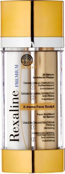 Сироватка Rexaline Архітектор для обличчя для зміцнення контурів обличчя і боротьби зі зморшками 15 мл 2 шт.