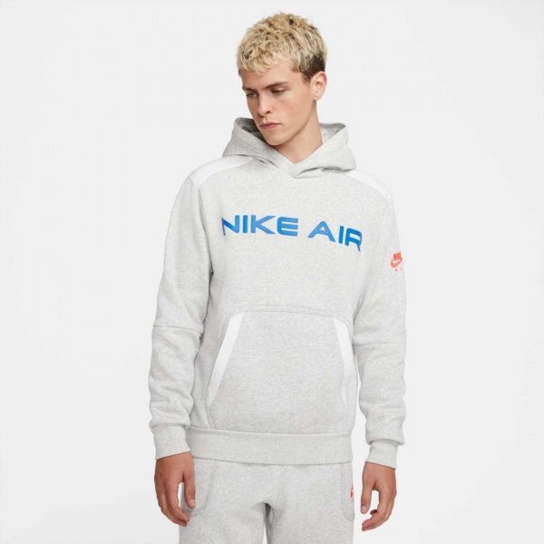 Джемпер Nike M NSW AIR PO FLC HOODIE DA0212-052 р. 2XL сірий