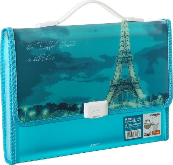 Папка-портфель Подорож А4 72354 Deli