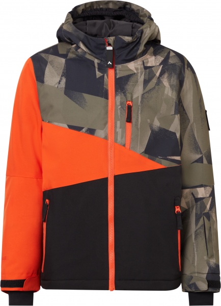 Куртка McKinley Gillon jrs 408730-904915 р.164 красный с чернымхаки