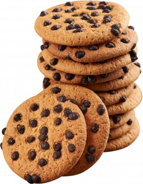 Печиво Biscotti здобне Американське з шматочками глазурі 1,3 кг (4820180812608) 