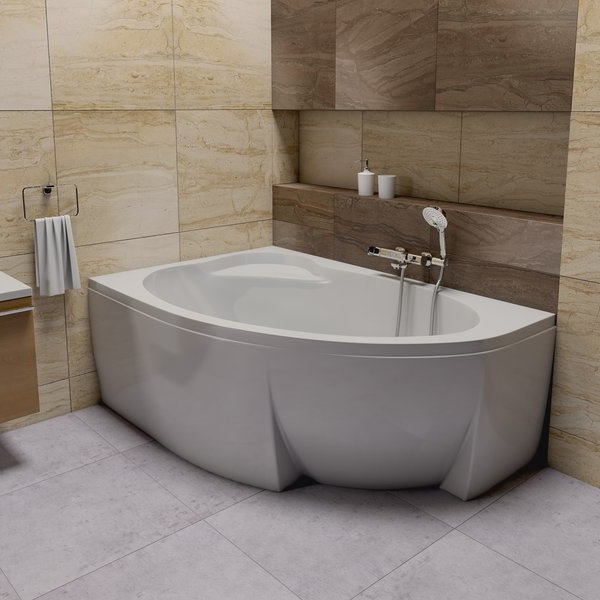 Ванна акрилова Ravak ASYMMETRIC II 150х100 см L