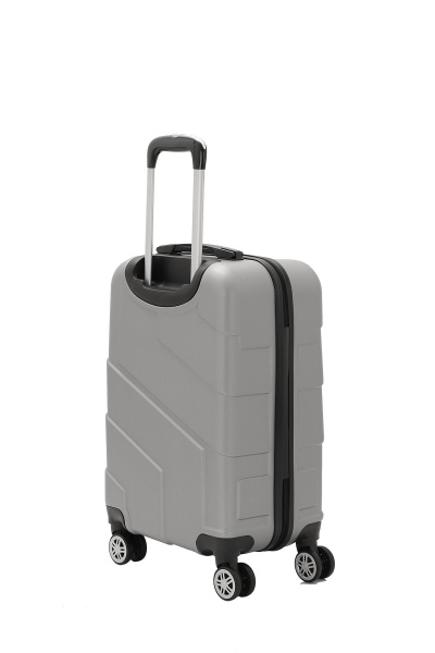 Валіза 42 л срібний MCS V358 на 4 колесах S 20