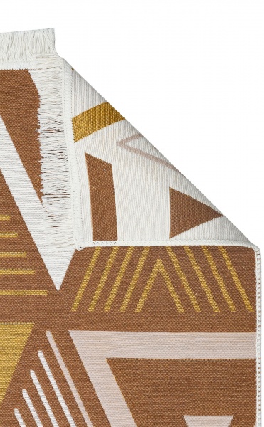 Ковер Ekohali Arya AR 18 Beige Yellow 160x230 см двусторонний 