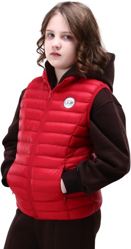 Жилет дитячий унісекс Luna Kids р.140 червоний Superlight VST