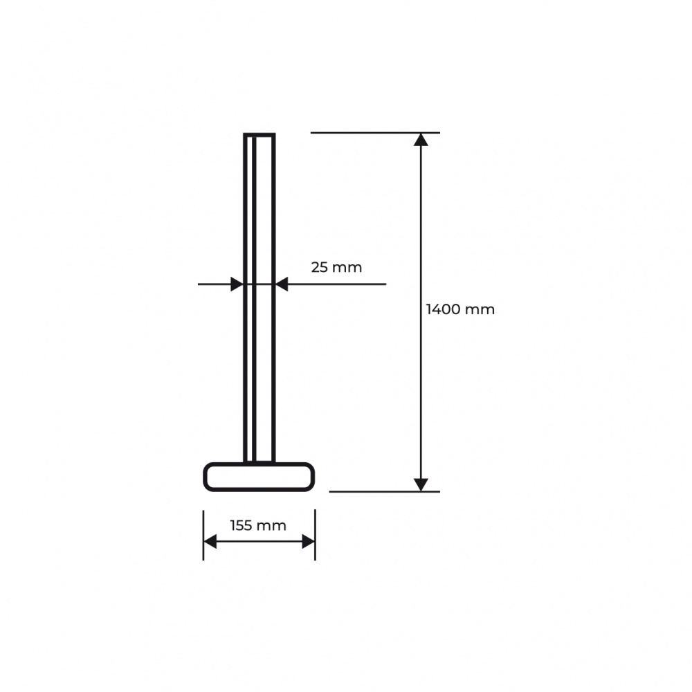 Торшер Eurolamp без цоколя зеленый LED-FLD-15W(RGB)B