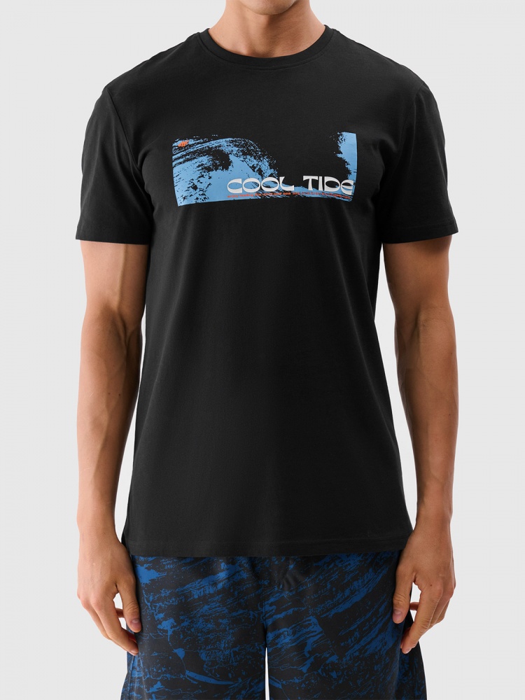 Футболка 4F 4FWSS25TTSHM2030-20S р.M чорний