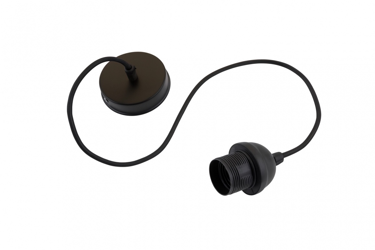 Світильник підвісний LIGHT SET TERNAVA STANDART 001 1x40 Вт Е27 чорний — фото 1