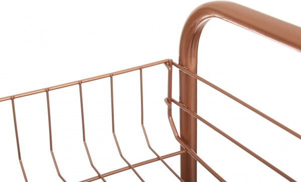Этажерка 4-х уровневая COPPER 860x410x260 мм медный 