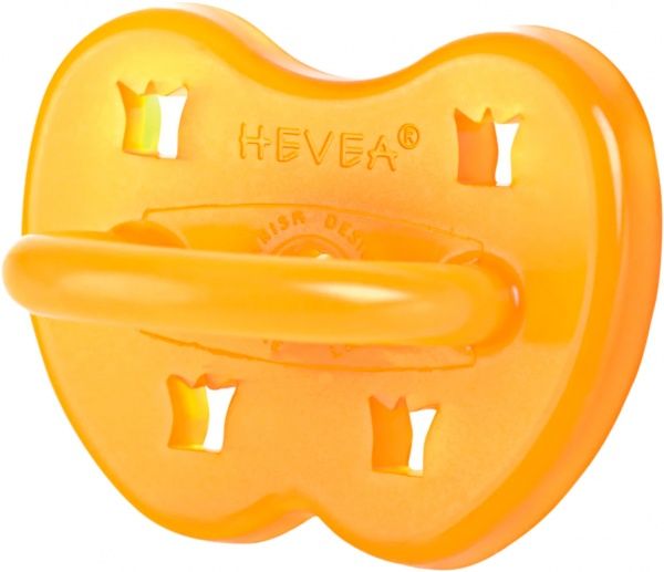 Соска-пустышка Hevea круглая CROWN 0-3