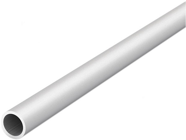 Труба профільна кругла алюміній АЛЮПРО анодована d20x2xмм